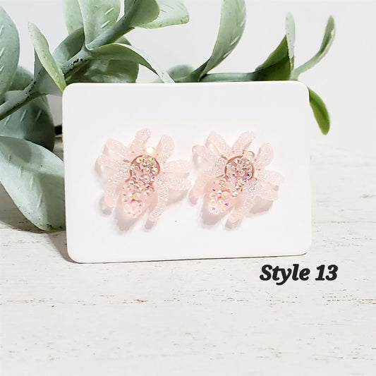 Witch Wood Studs | Style 13