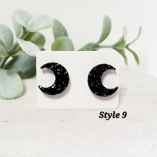 Witch Wood Studs | Style 9