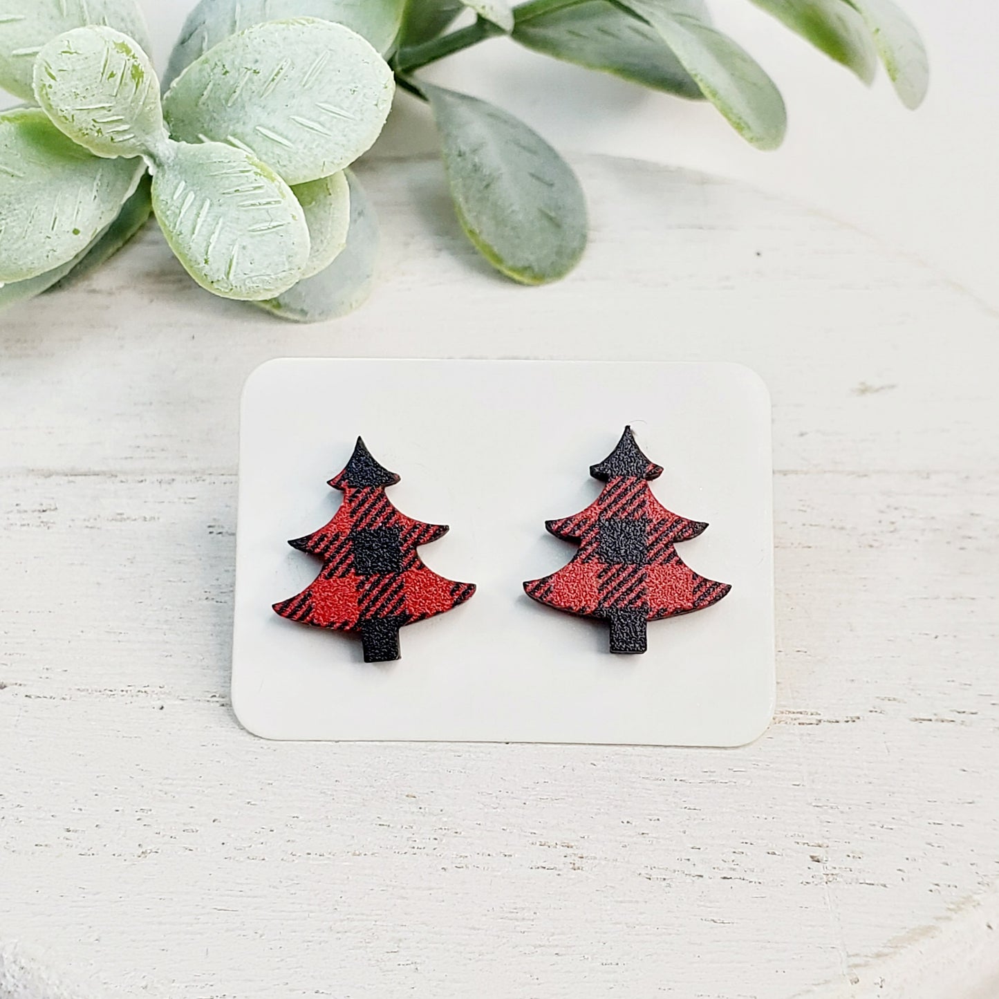 Christmas Wood Studs | Style 17