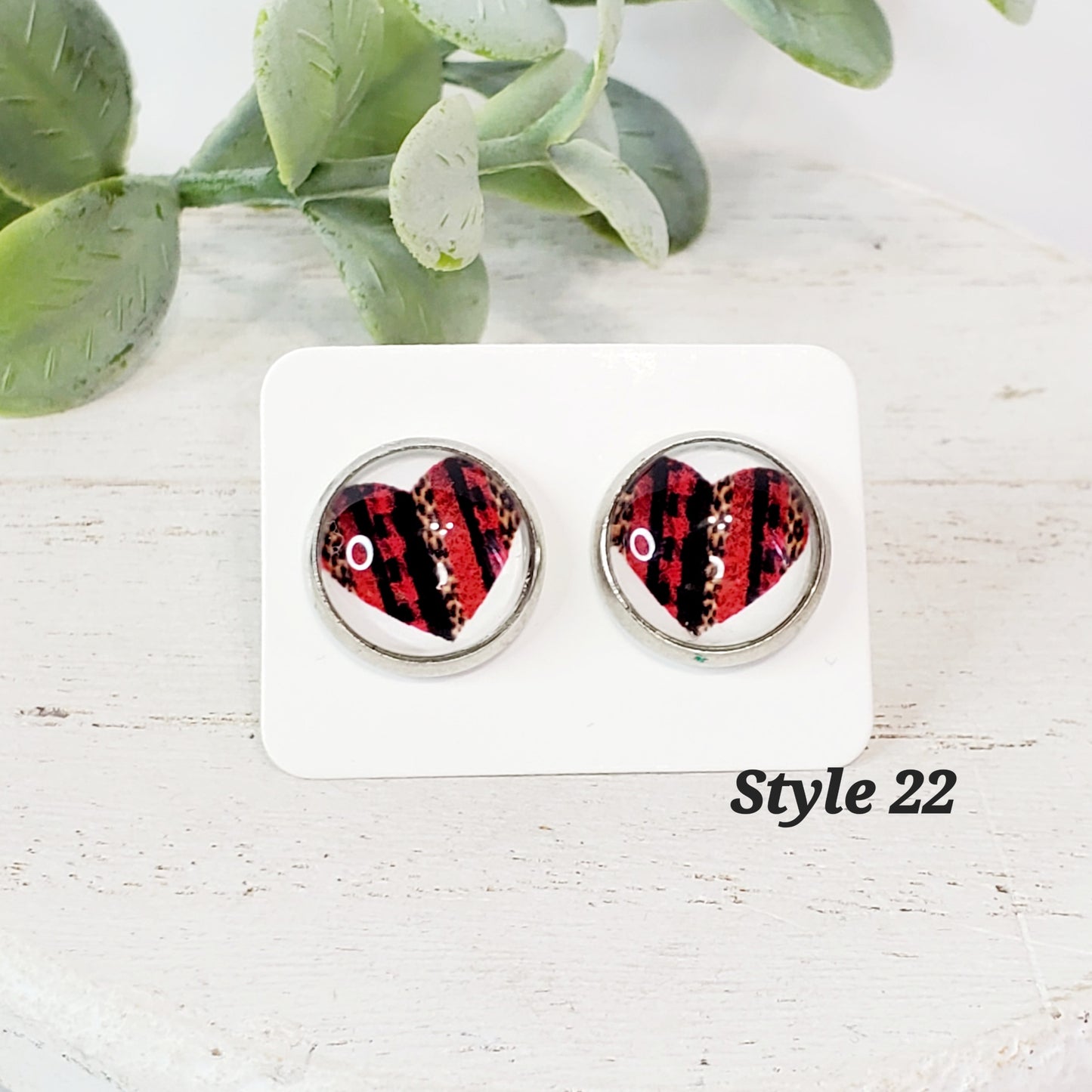 Valentine's Day Studs | Style 22