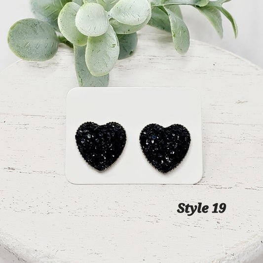 Witch Wood Studs | Style 19