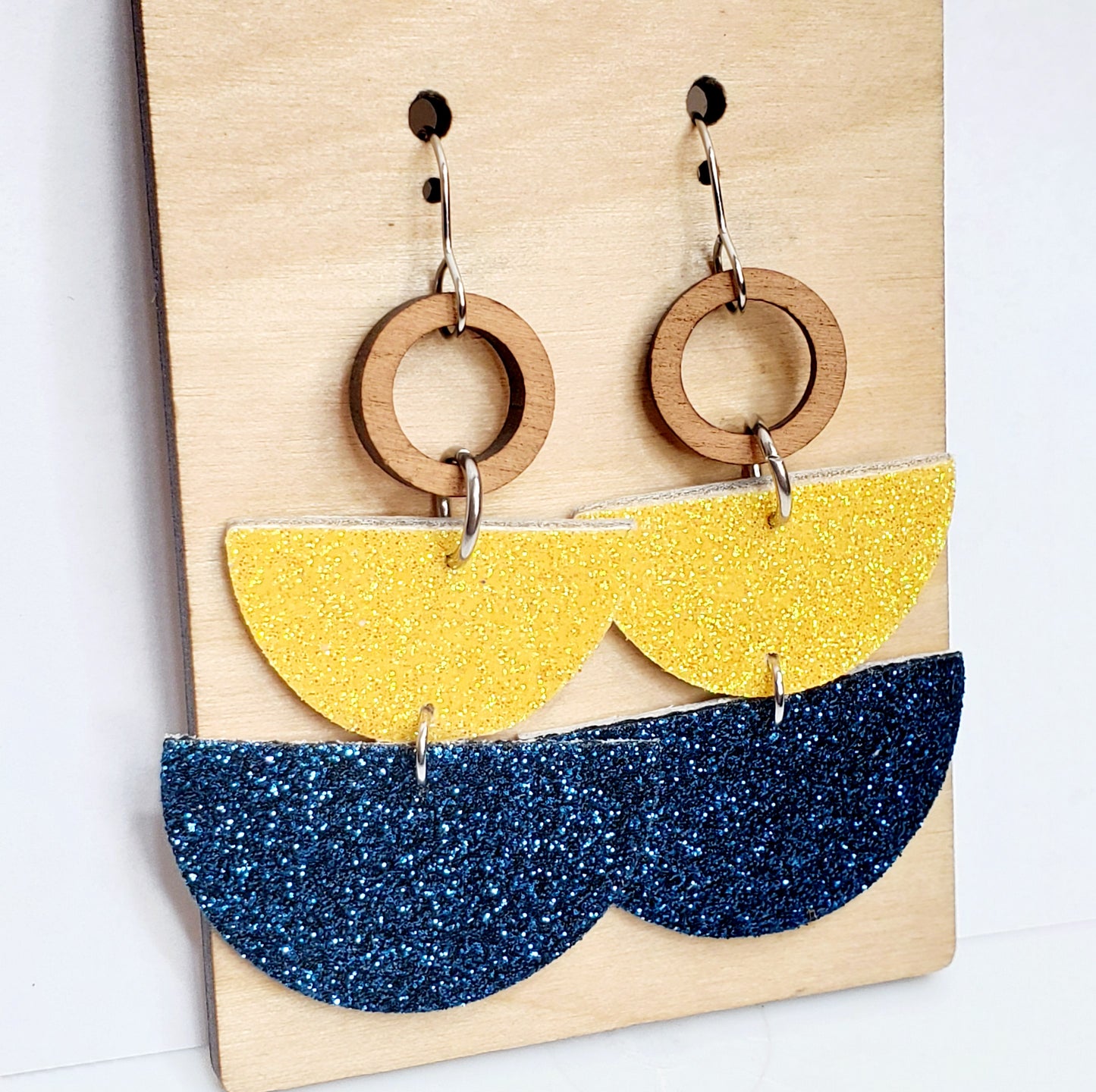Half Moon Stack Earrings