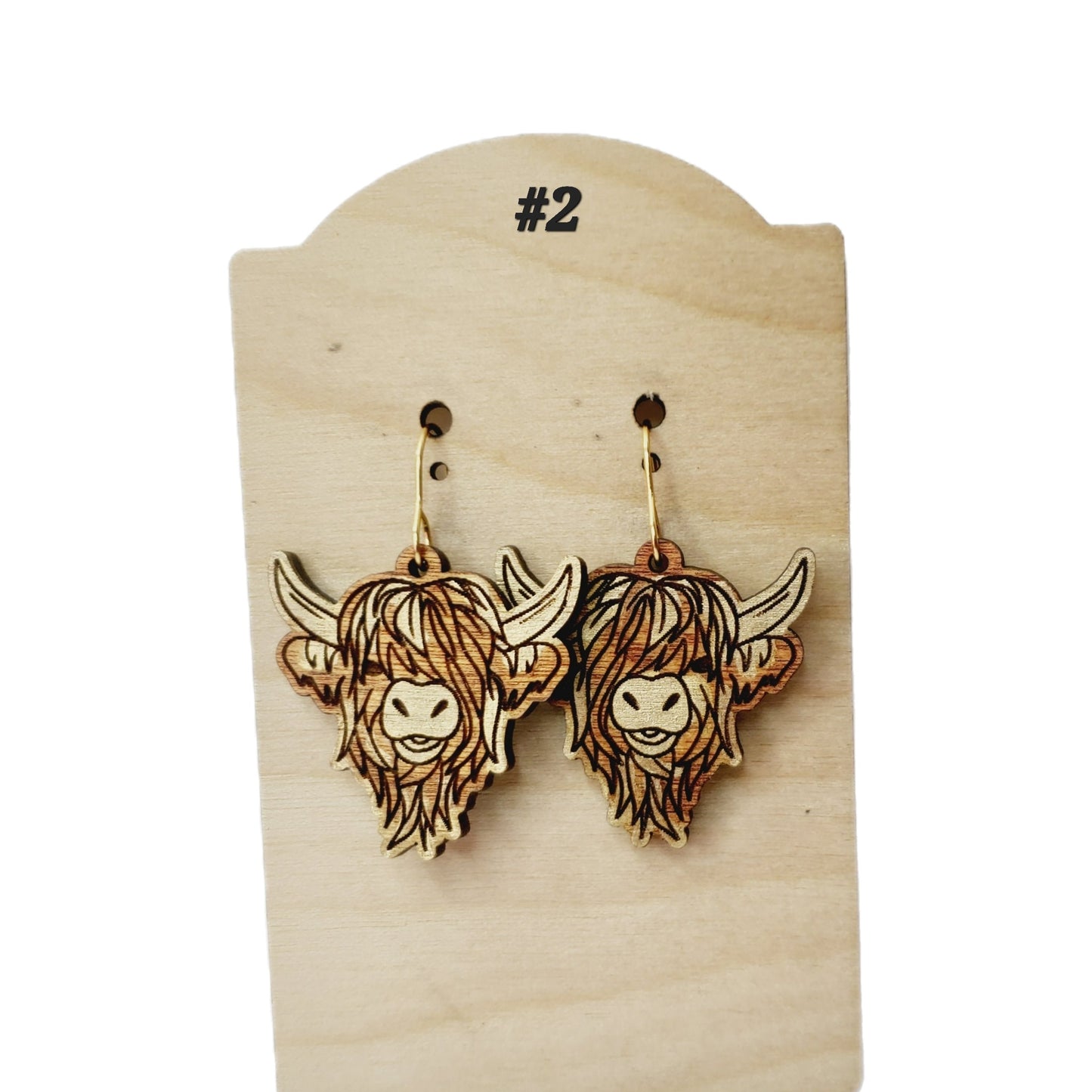 Highland Cow Earrings