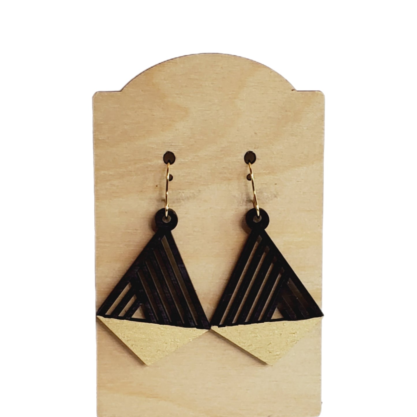 Hand Painted Geometric Dangles