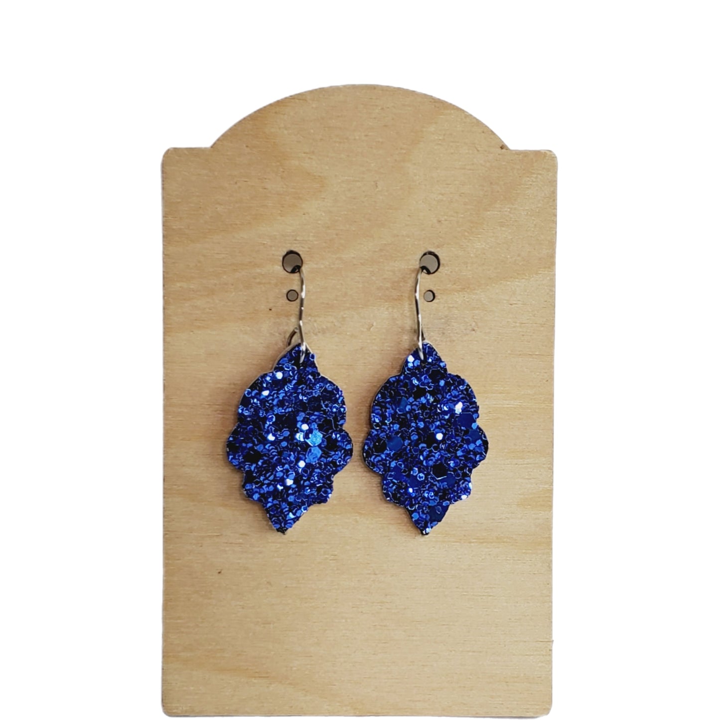 Premium Glitter Leather Dangles