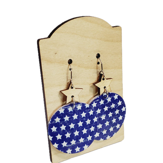 Star Dangle Earrings