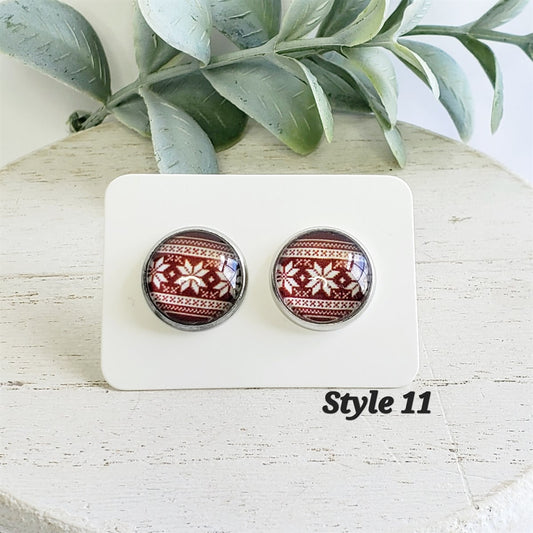 Merry & Bright Studs | Style 11