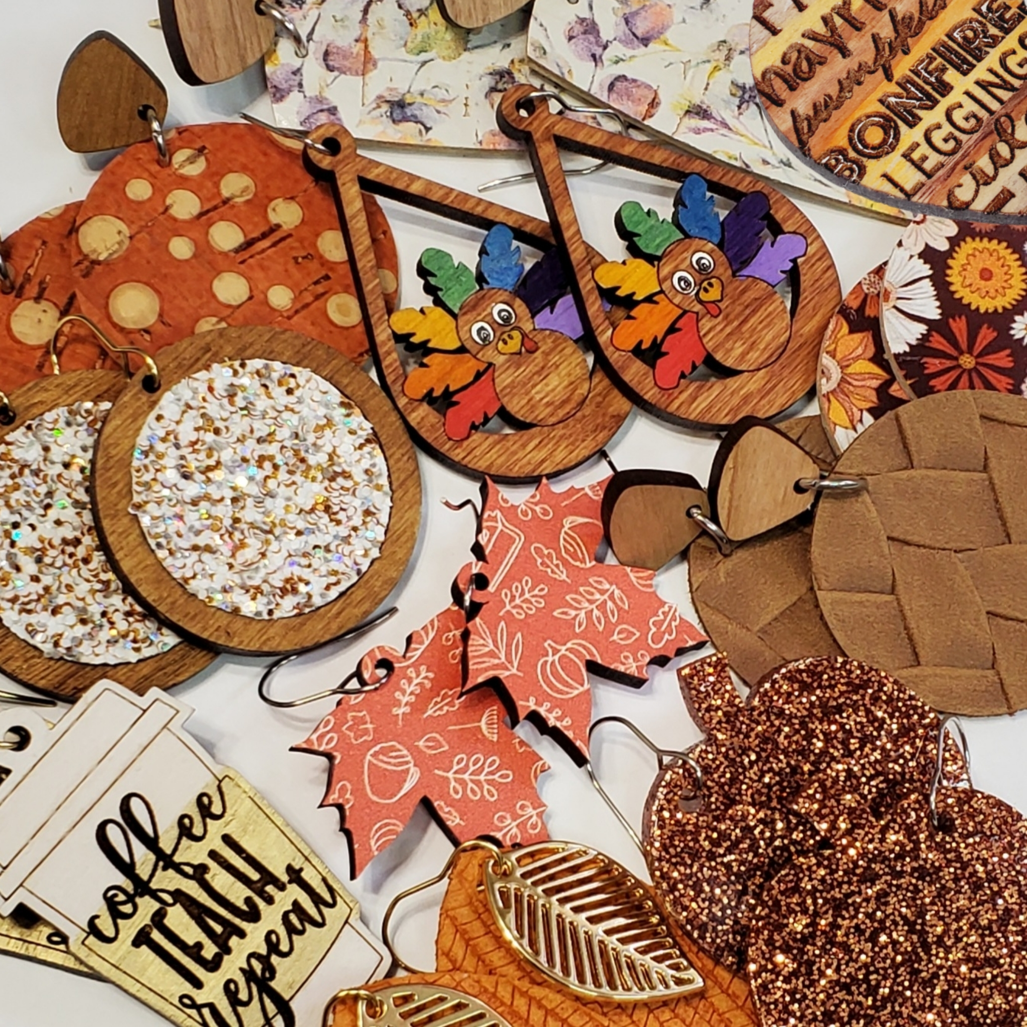 Autumn Wood Leather Collection – Mrs. Little Shoppe, LLC