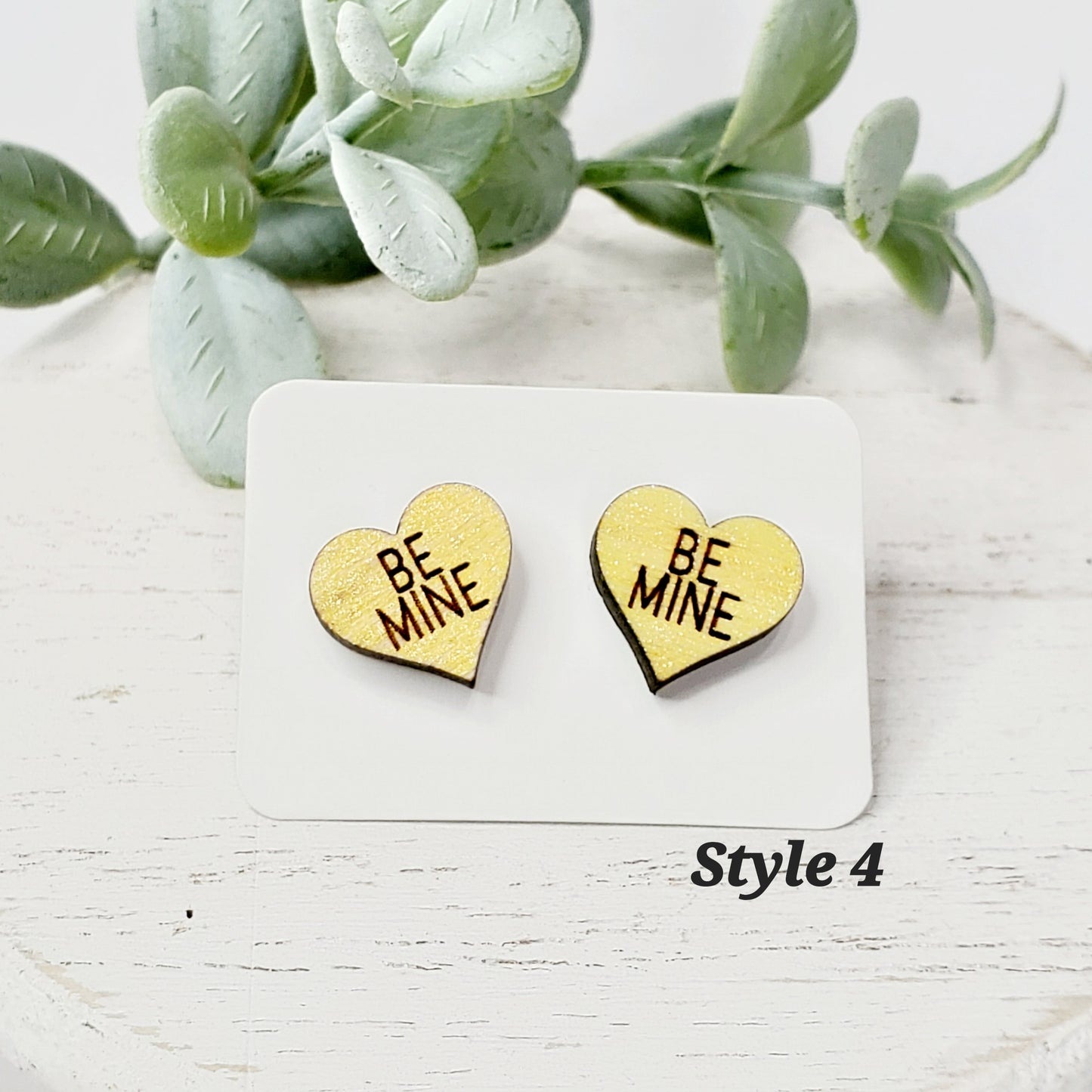 Love Wood Studs | Style 4