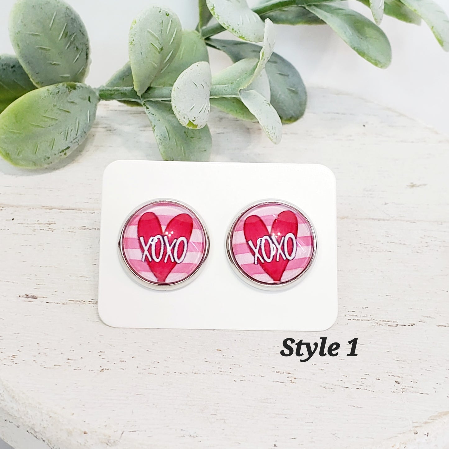 Valentine's Day Studs | Style 1