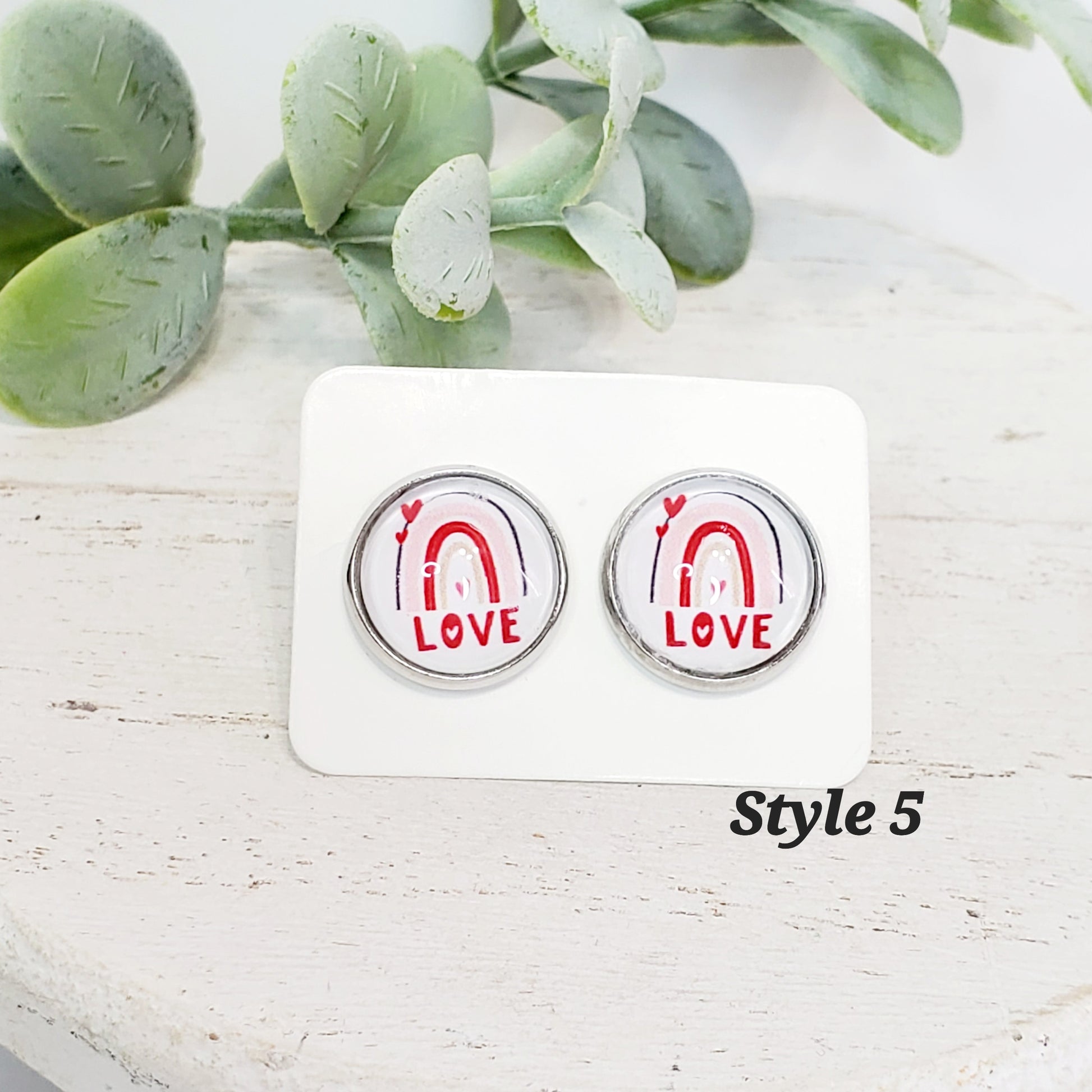 Valentine's Day Studs | Style 5