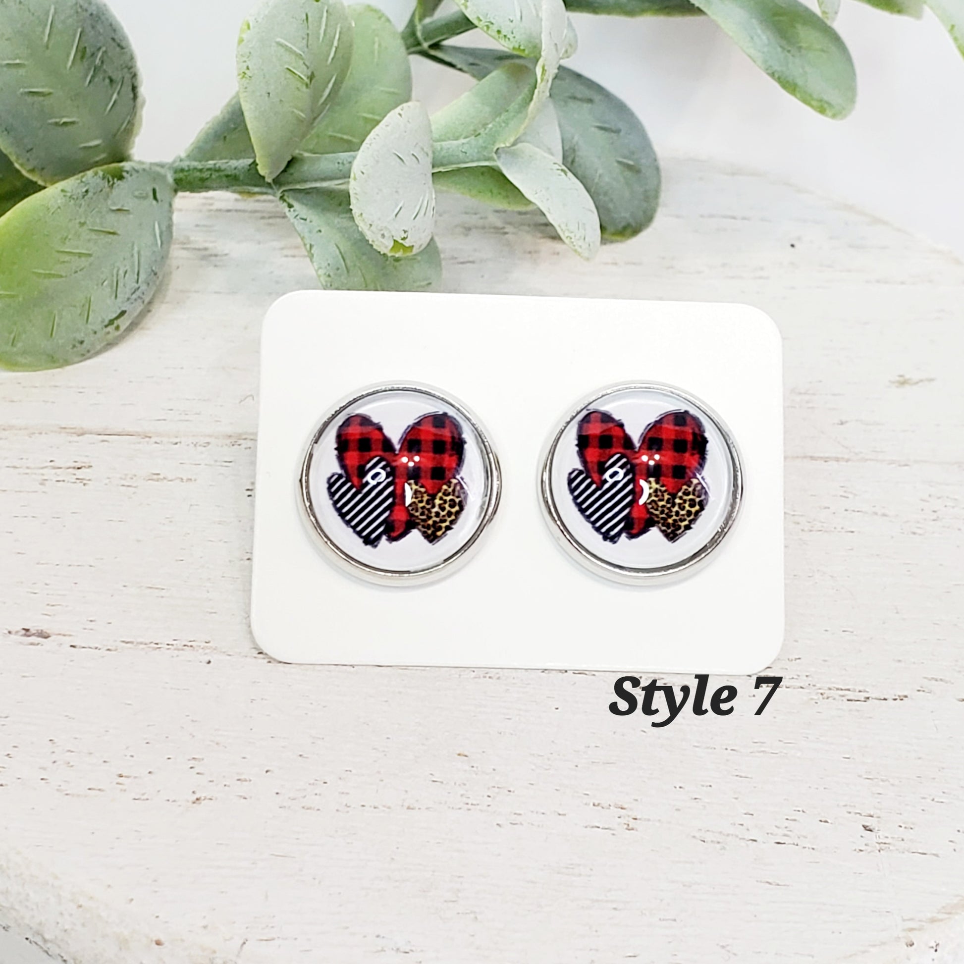 Valentine's Day Studs | Style 7