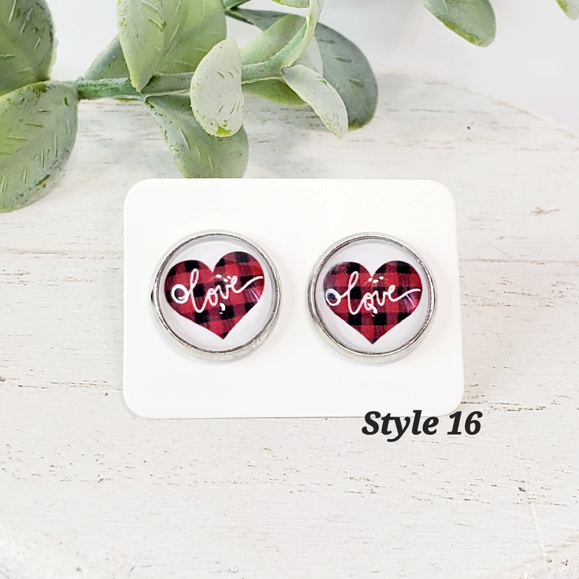 Valentine's Day Studs | Style 16