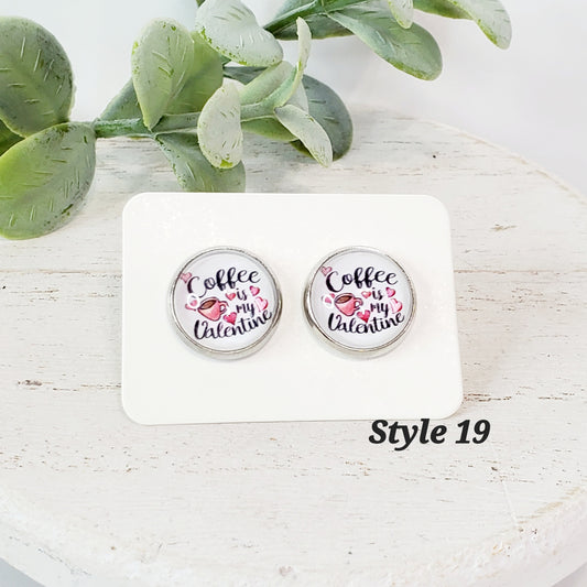 Valentine's Day Studs | Style 19