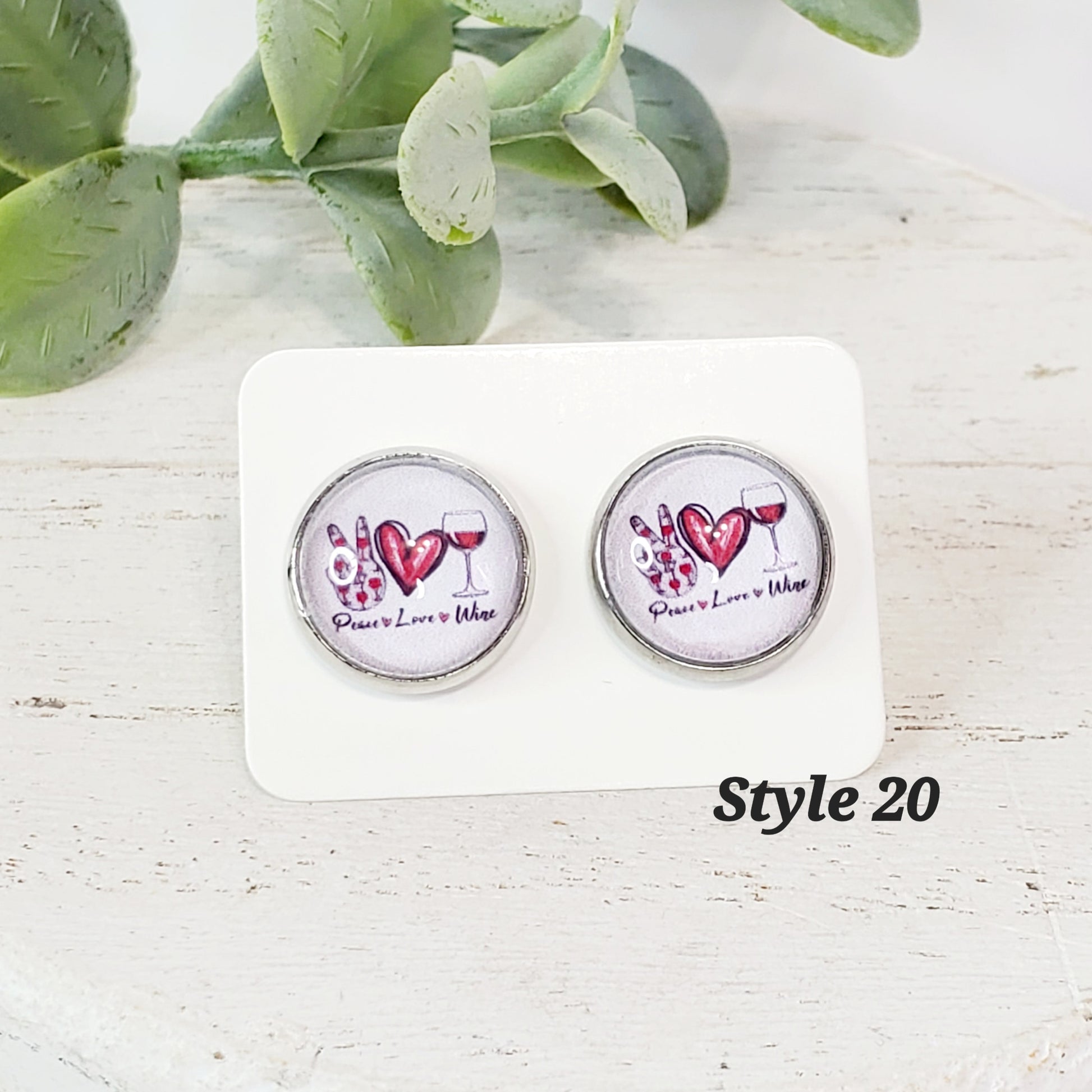 Valentine's Day Studs | Style 20