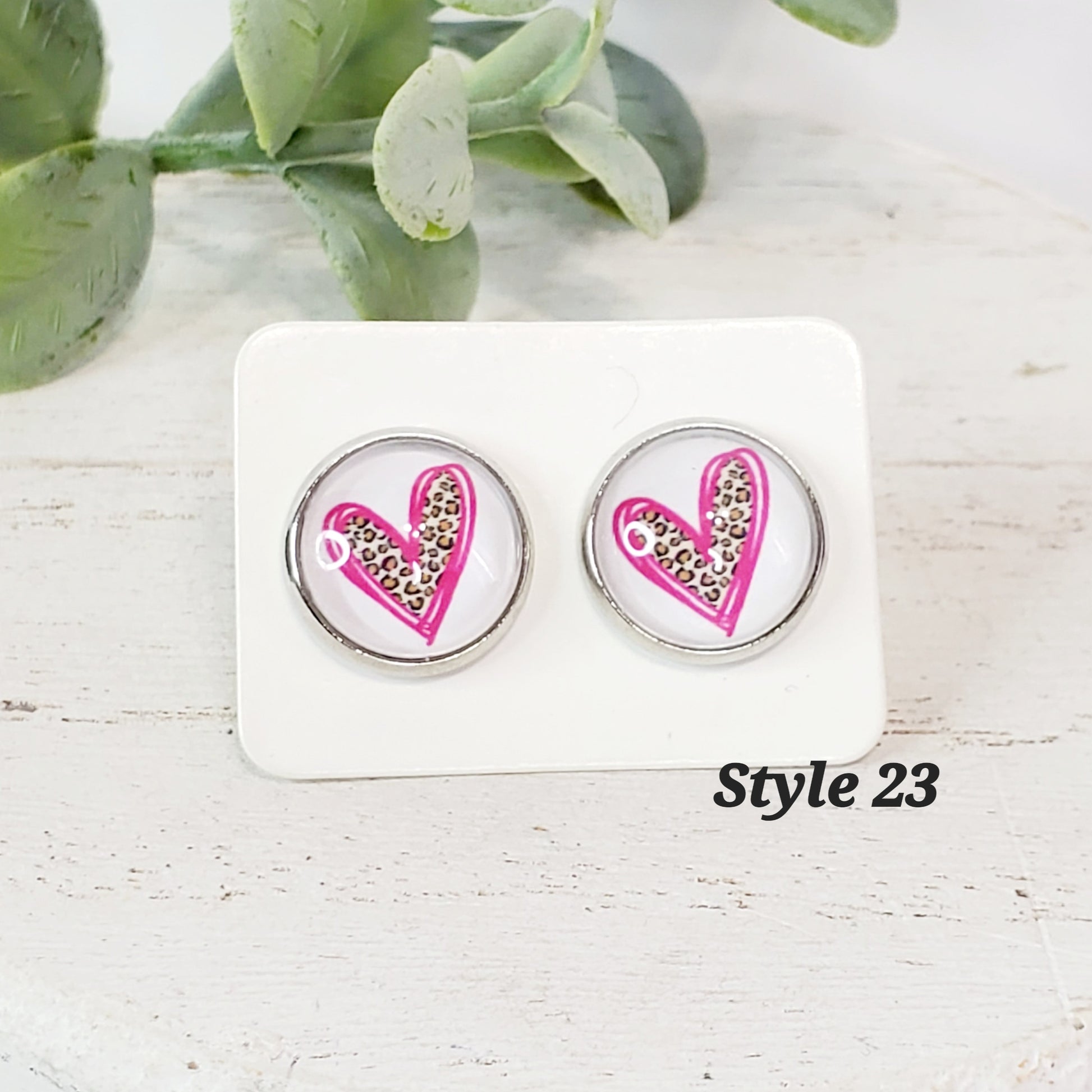 Valentine's Day Studs | Style 23