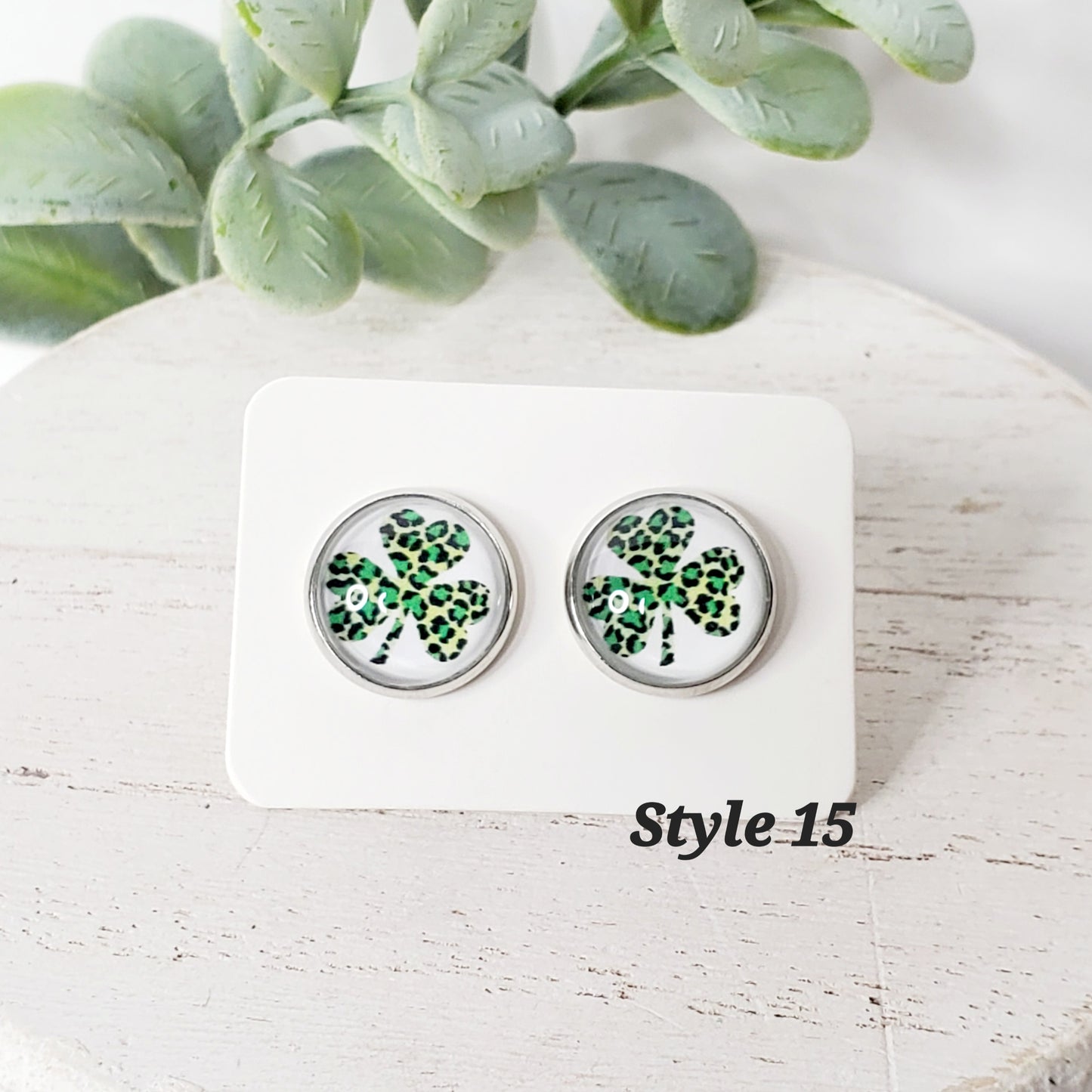 St. Patrick's Day Studs | Style 15