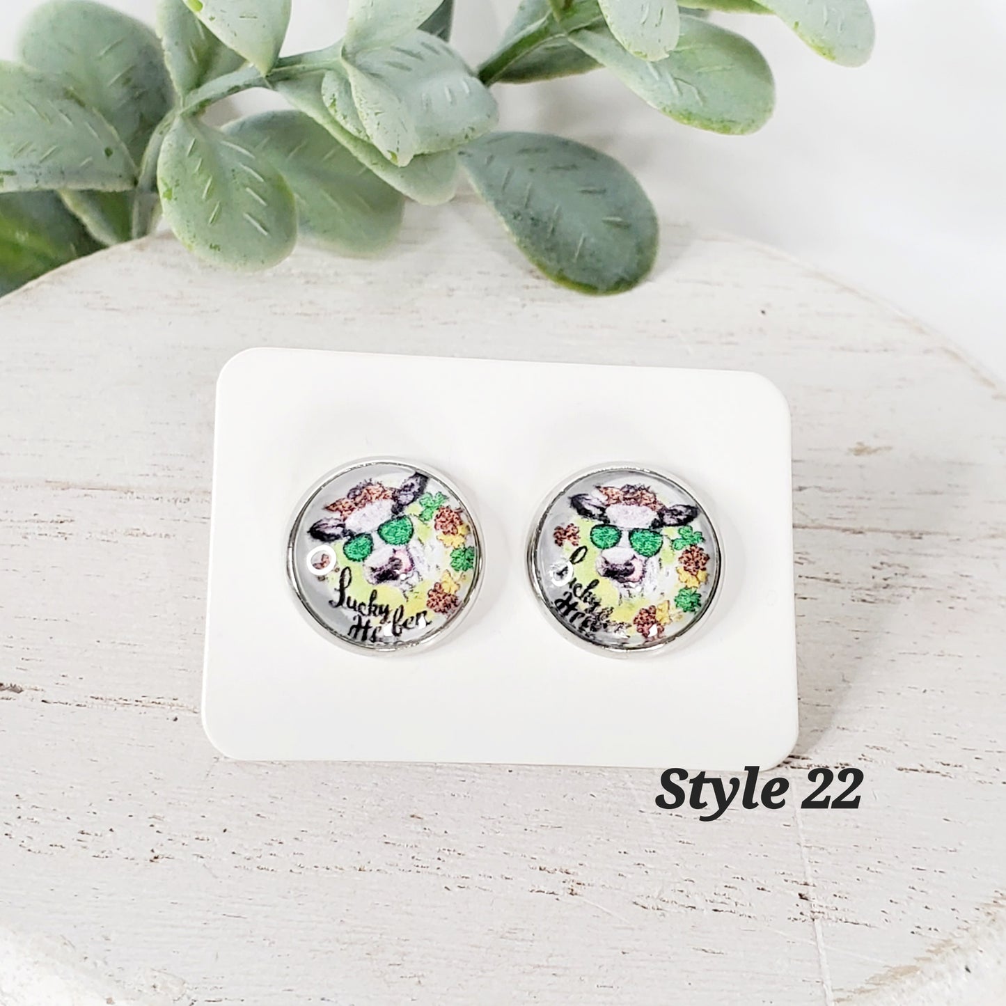 St. Patrick's Day Studs | Style 22