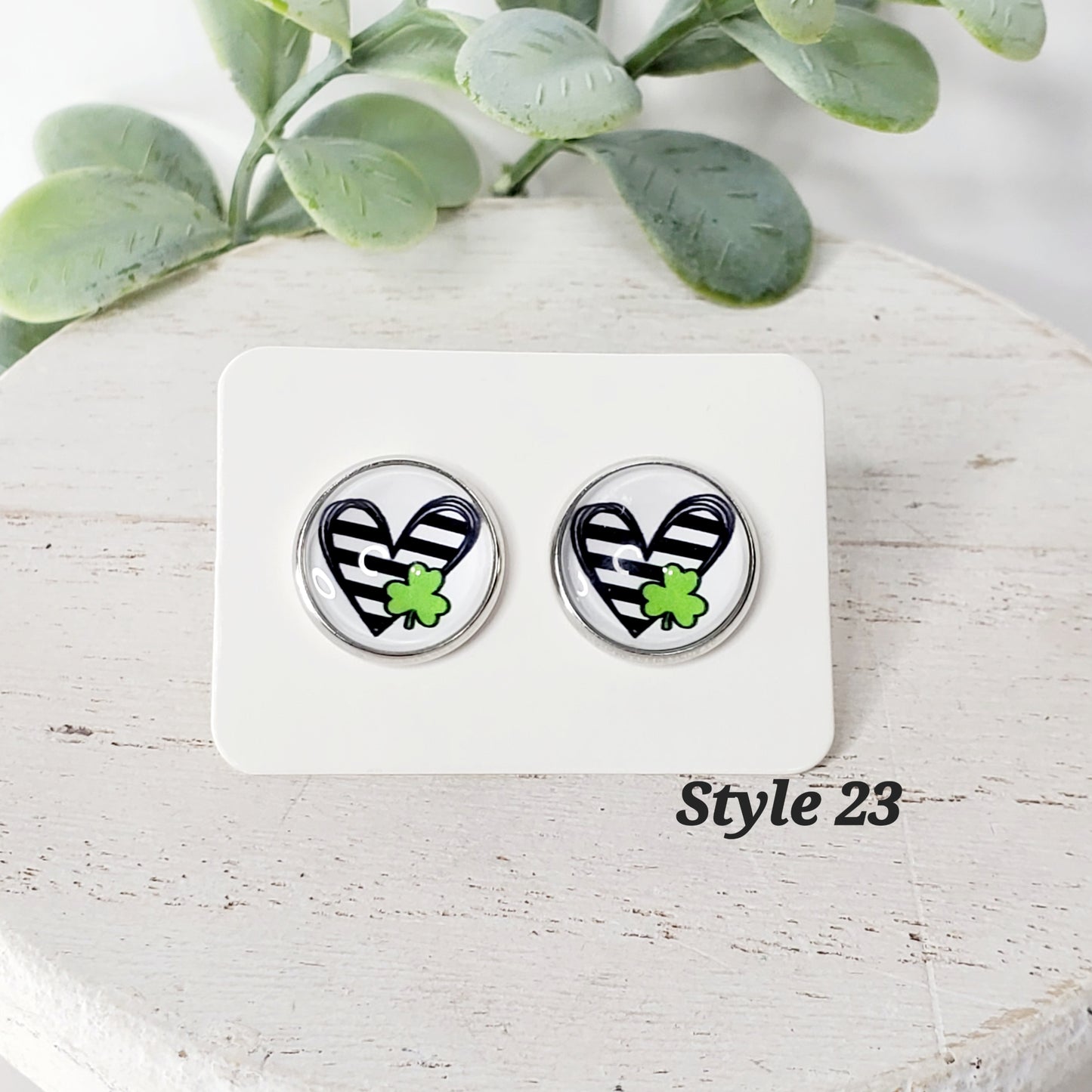 St. Patrick's Day Studs | Style 23