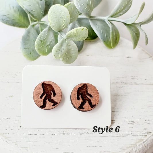 Sci-Fi Wood Studs | Style 6