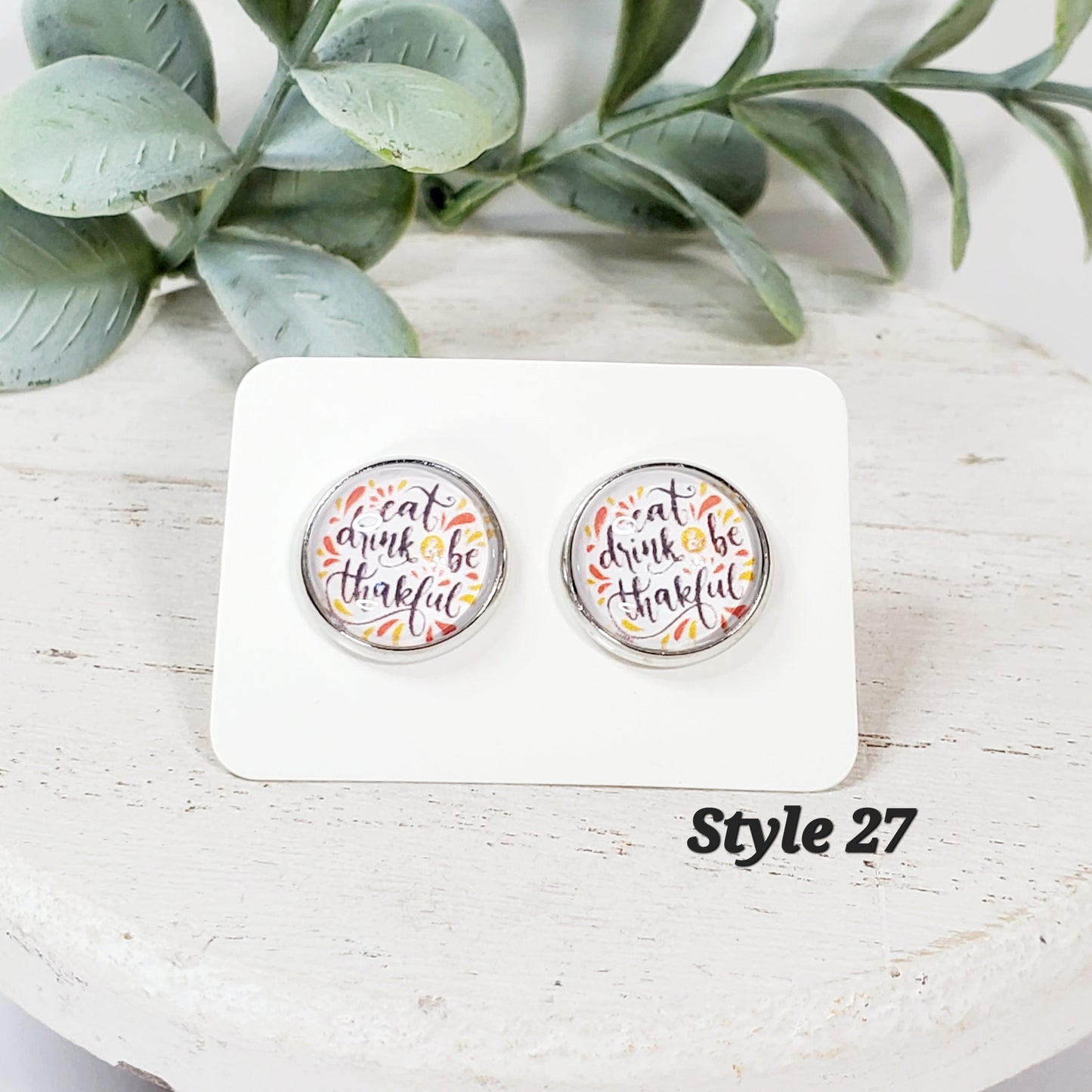 Pumpkin Studs | Style 27