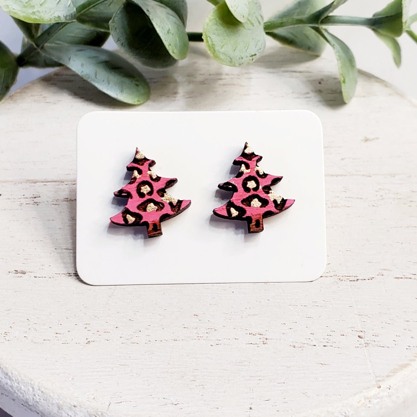 Christmas Wood Studs | Style 7