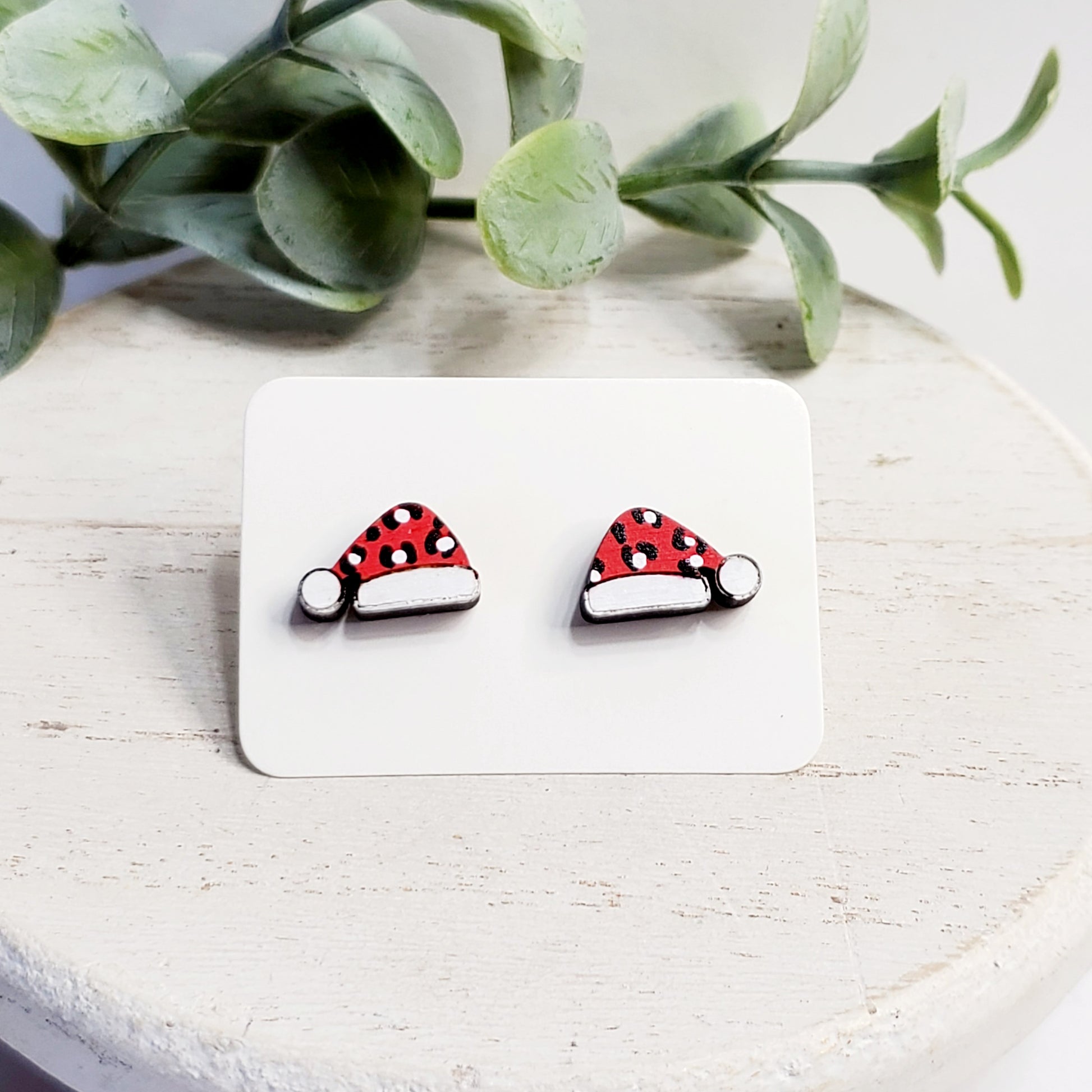 Christmas Wood Studs | Style 1