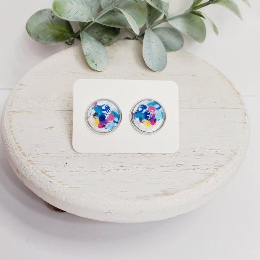 12MM Multi Color Studs