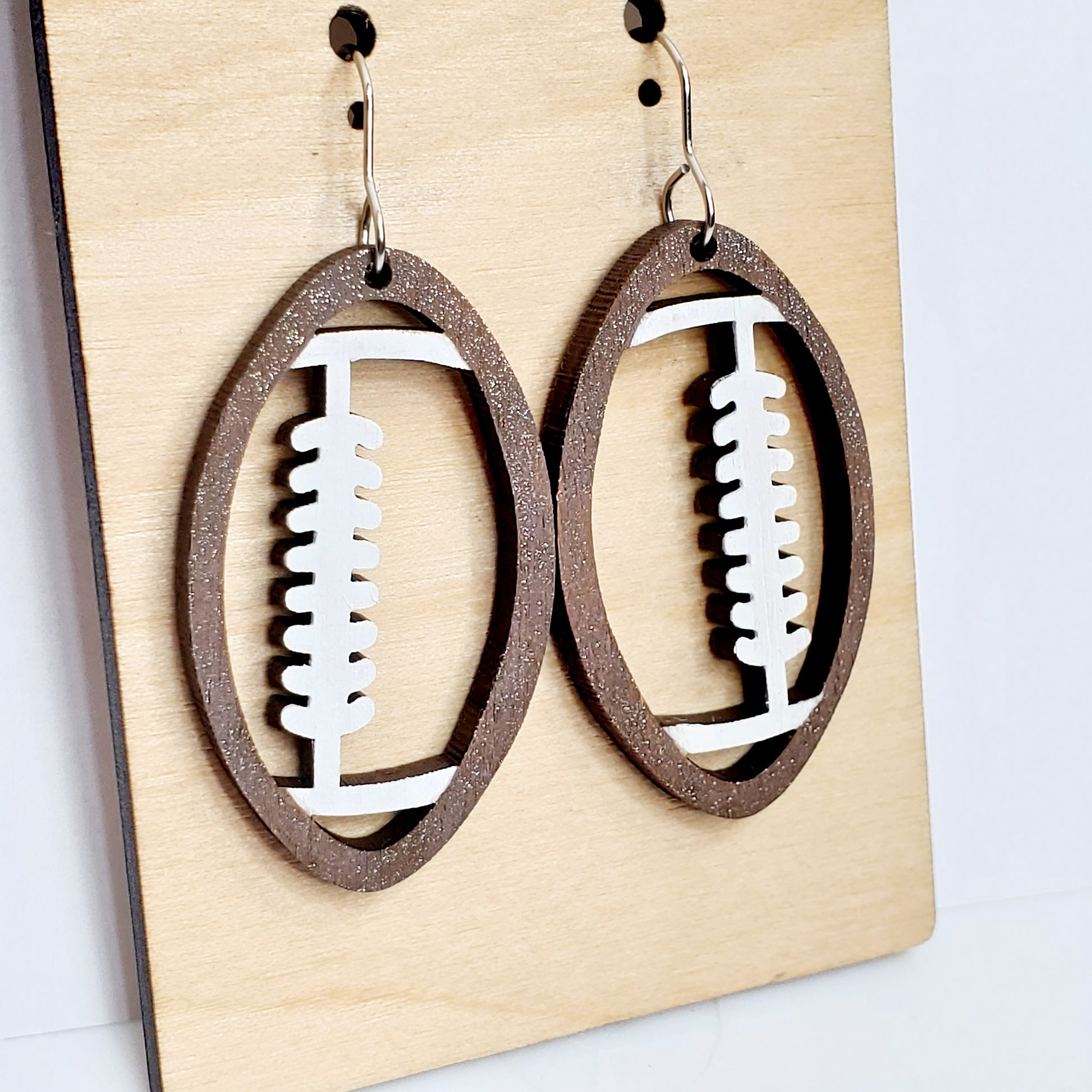 Football Earrings