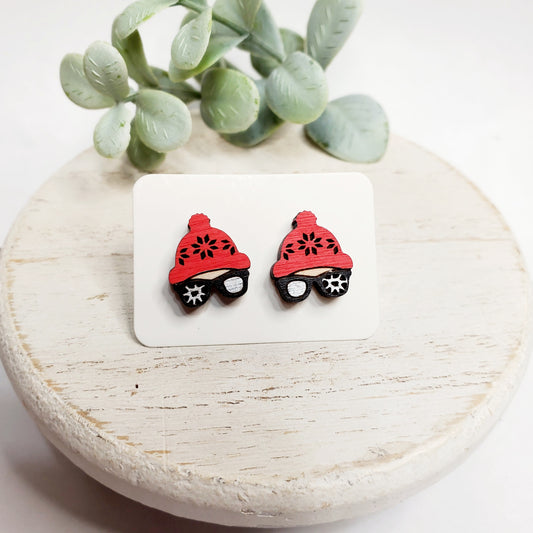 Christmas Wood Studs | Style 45