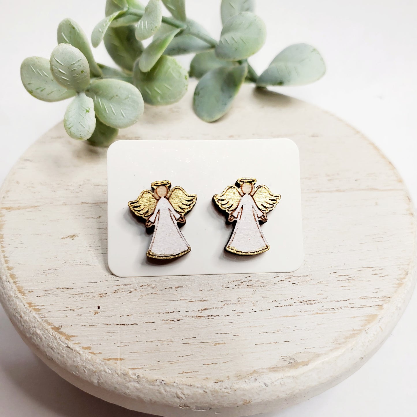 Christmas Wood Studs | Style 46