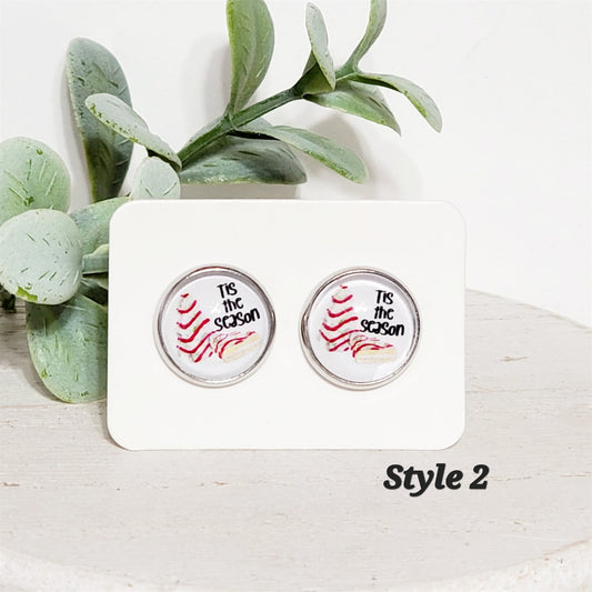 Classic Christmas Studs | Style 2