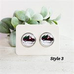 Classic Christmas Studs | Style 3