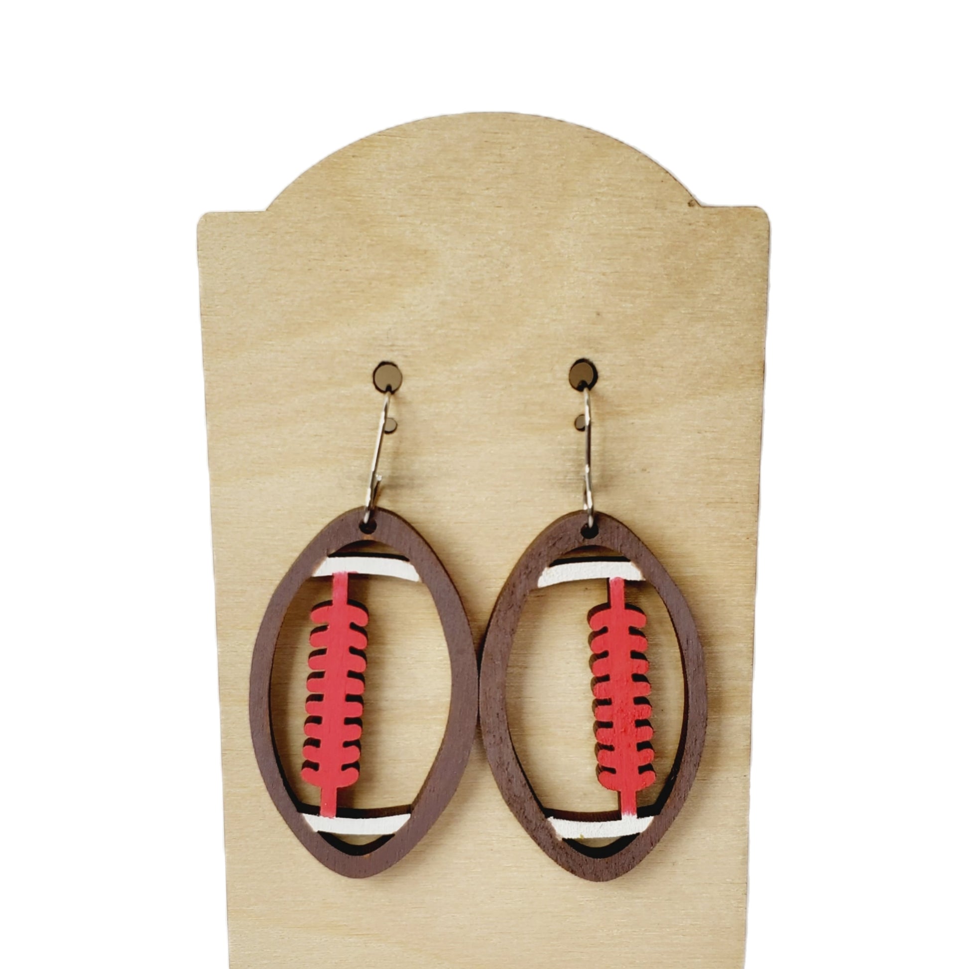 Football Earrings