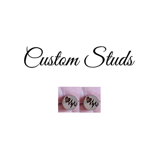 Love Wood Studs | Style 33