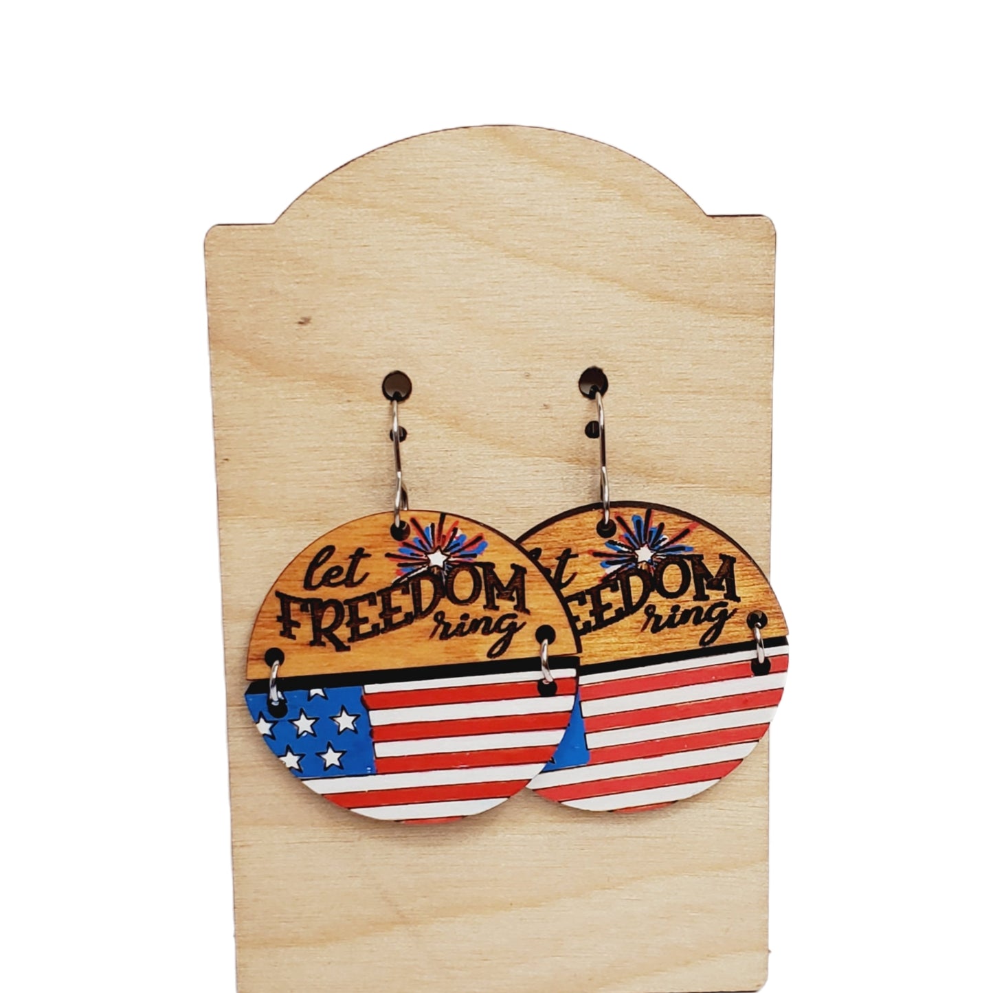 Let Freedom Ring Earrings