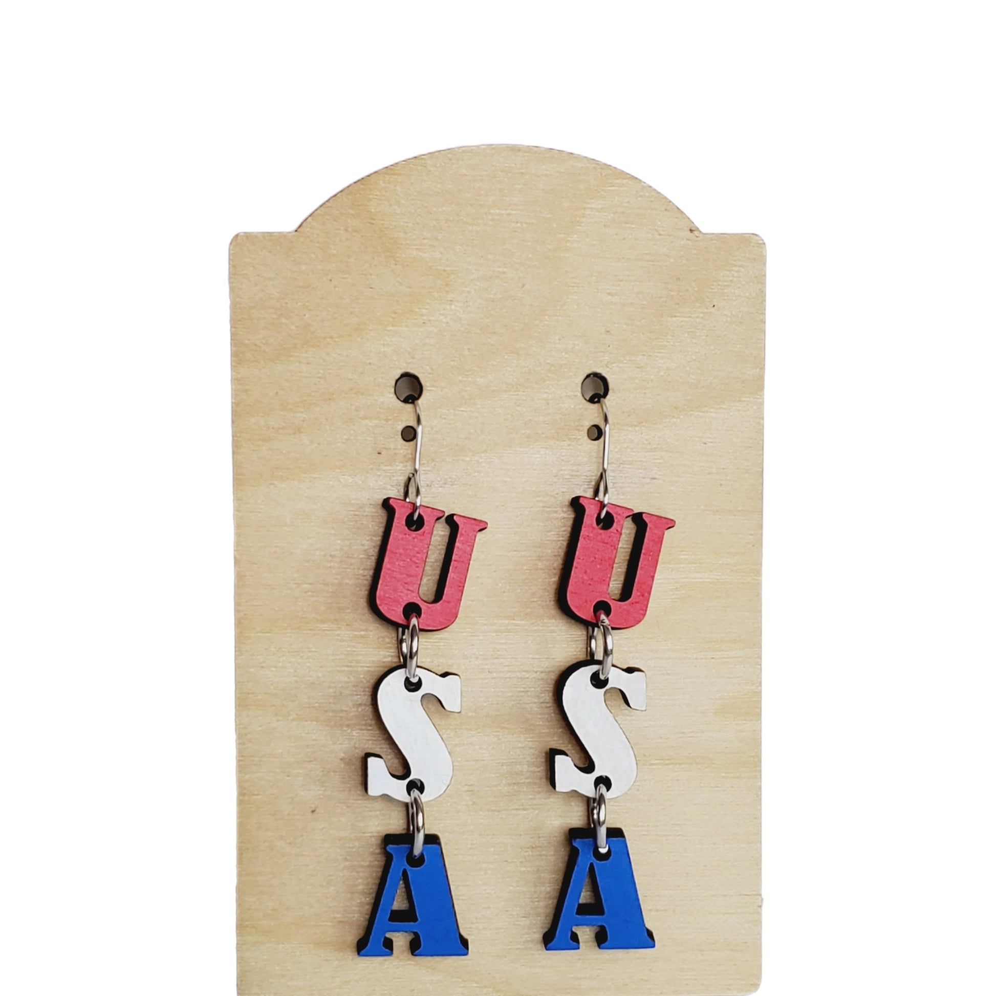 USA Stack Earrings