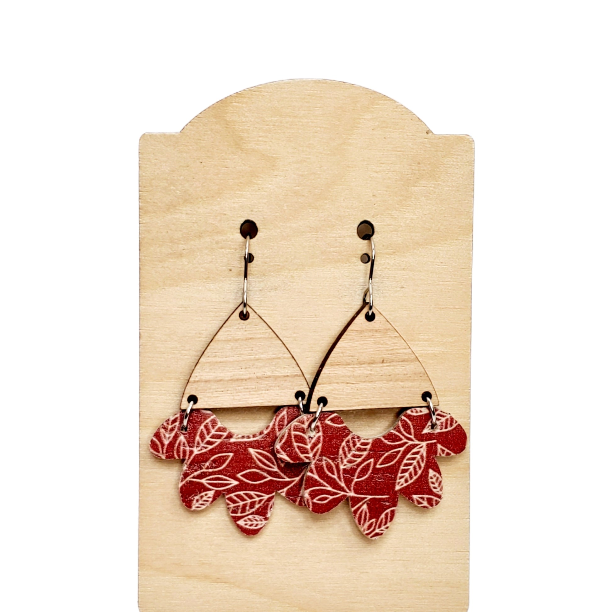 Autumn Scalloped Earrings