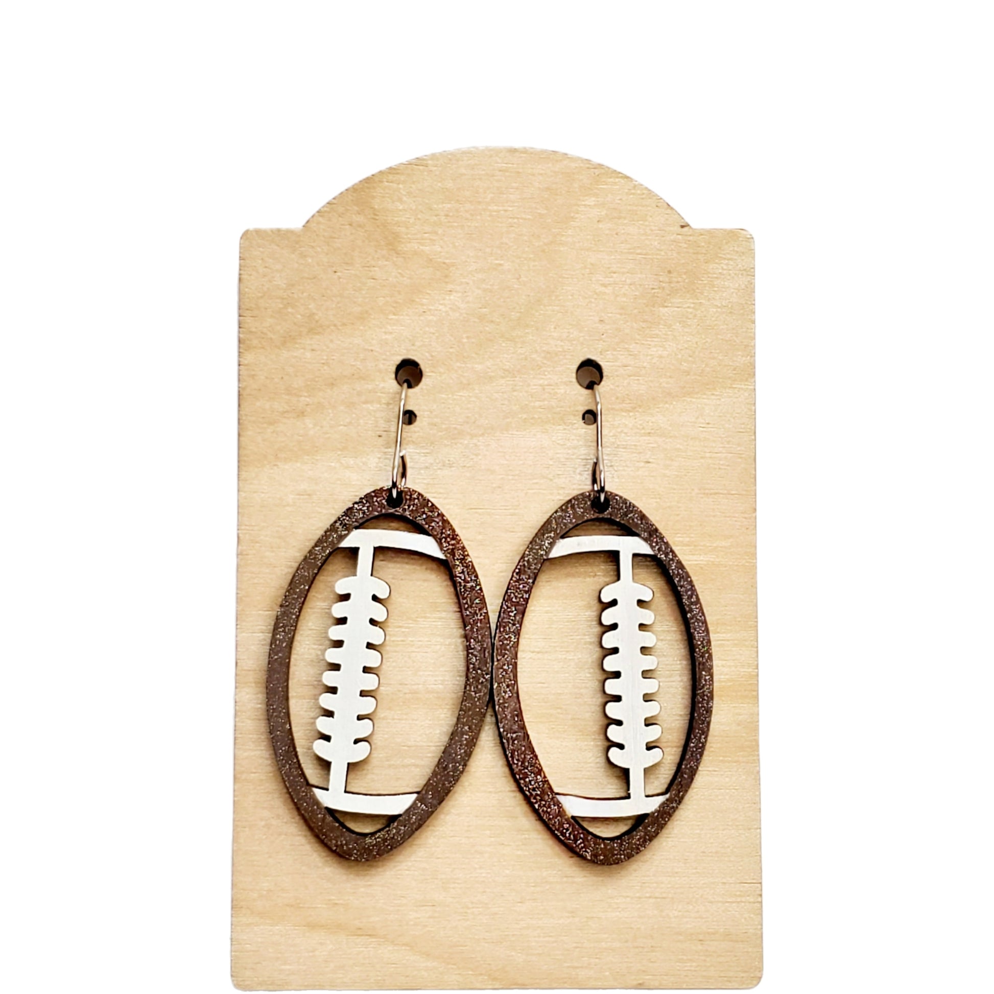 Football Earrings