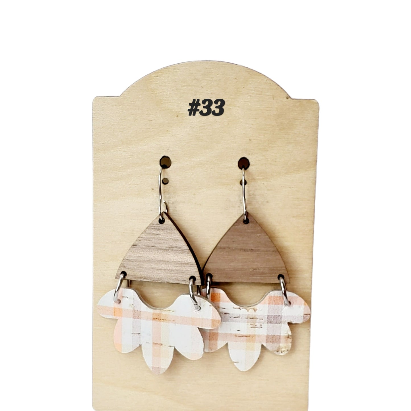 Autumn Scalloped Earrings