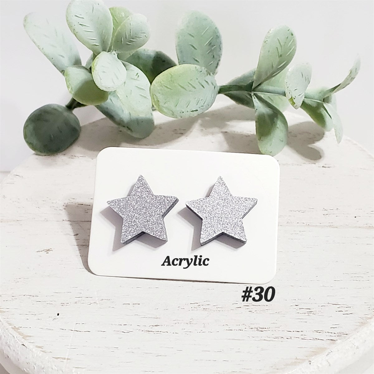 Christmas Wood Studs | Style 30