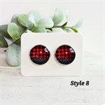 Classic Christmas Studs | Style 8