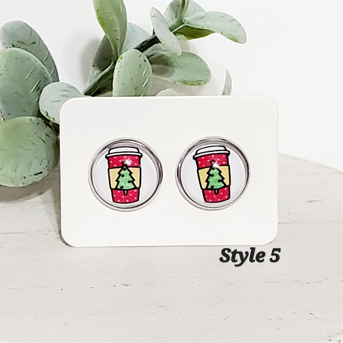 Classic Christmas Studs | Style 5