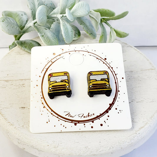 School Bus Wood Studs