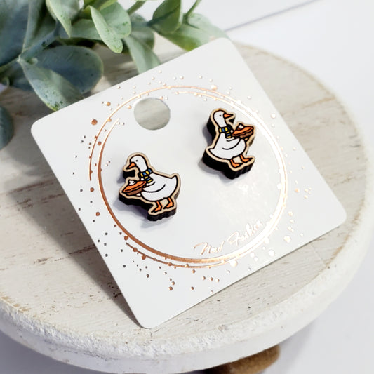 Goose Pumpkin Pie Studs
