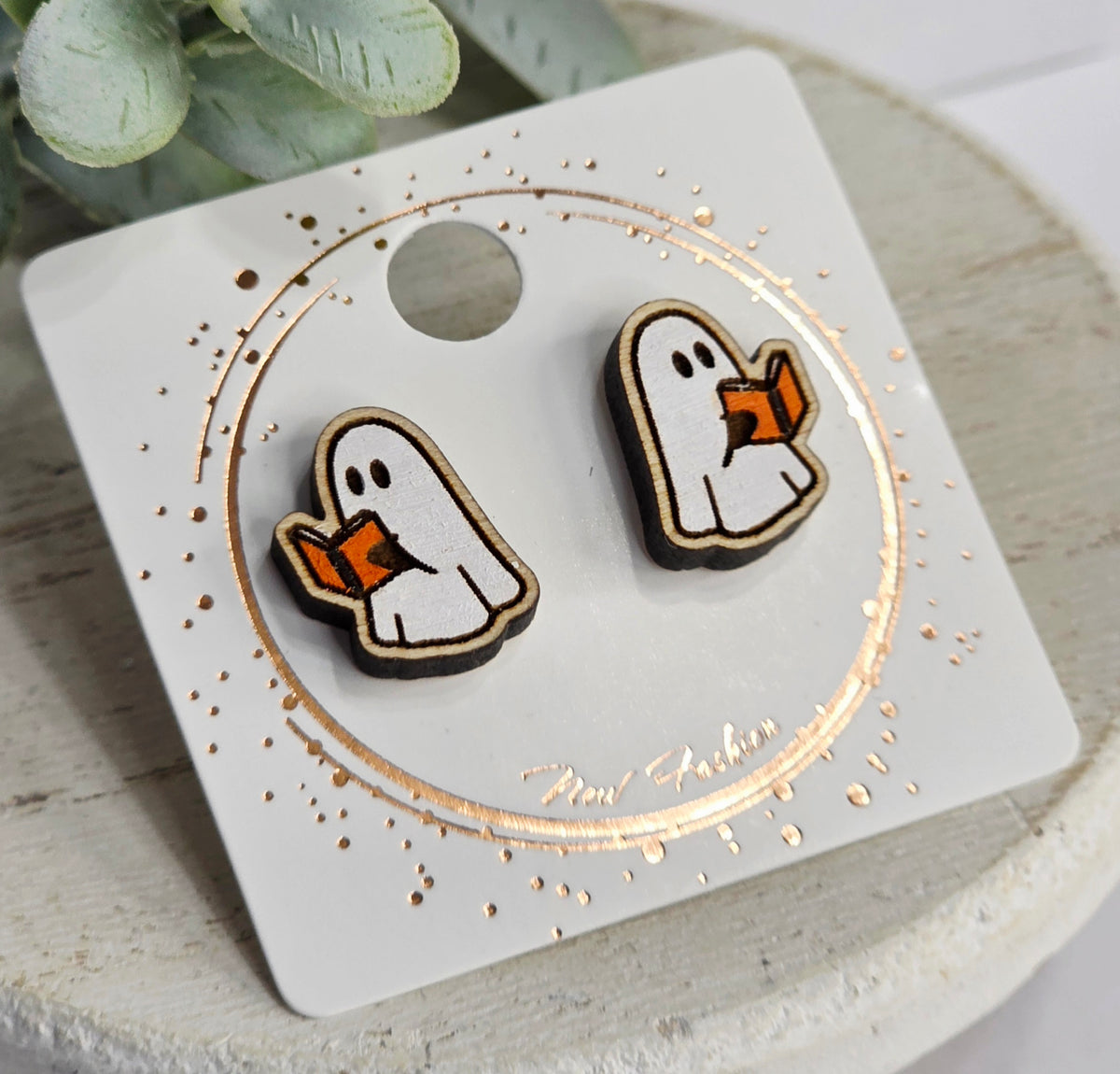 Reading Ghost Studs | Style 2