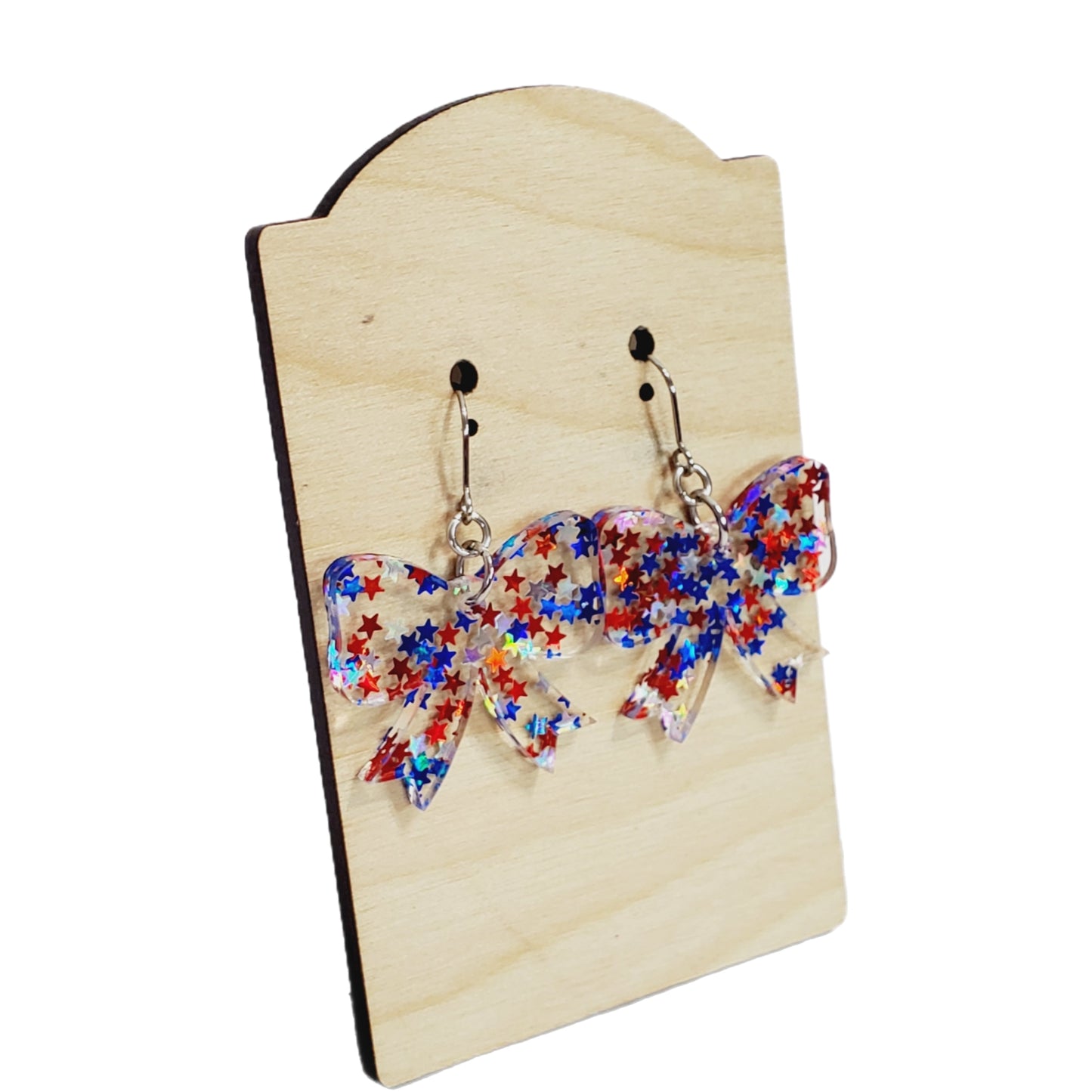 Stars & Stripes |Bow Glitter Stars