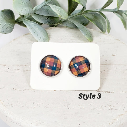 Pumpkin Studs | Style 3