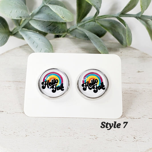 Pumpkin Studs | Style 7