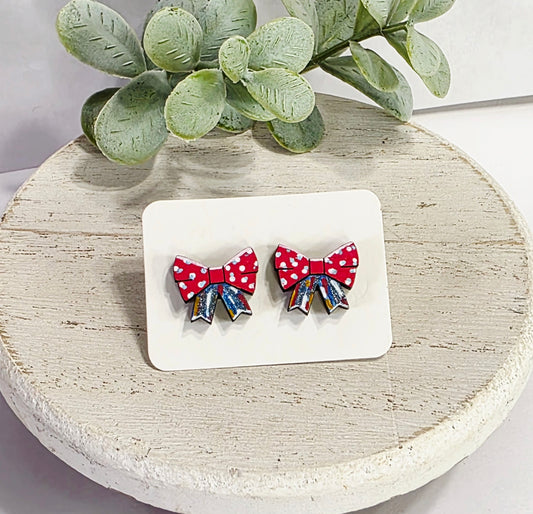 Western Americana Bow Studs